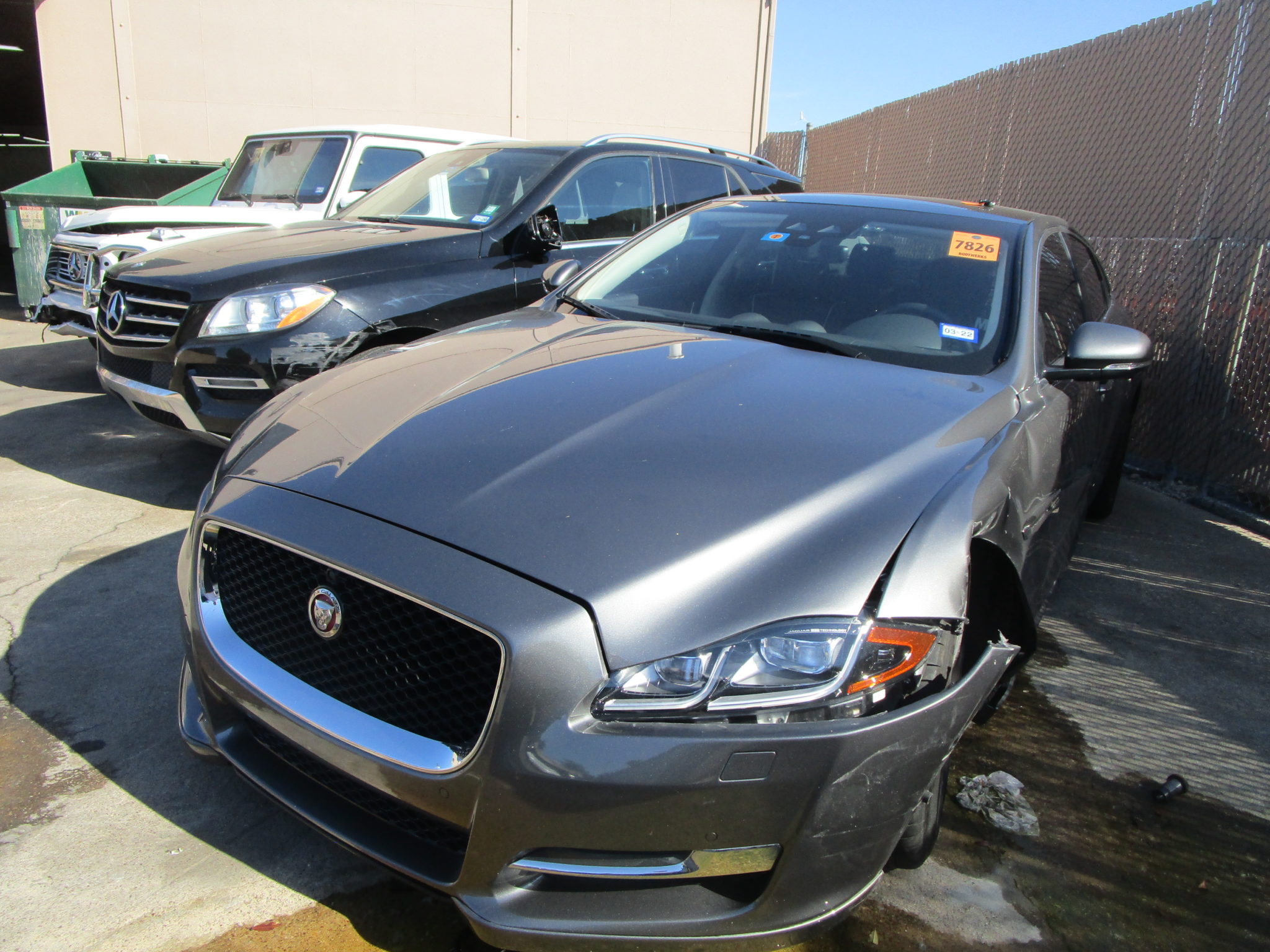 2019 Jaguar XJ8 Diminished Value Progressive Insurance Auto Claim